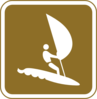 Windsurfing Symbol Clip Art